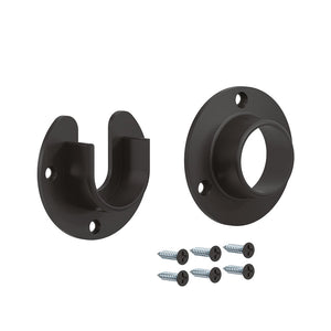 0010 Heavy-Duty Closet Pole Flanges