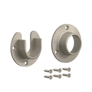 0010 Heavy-Duty Closet Pole Flanges