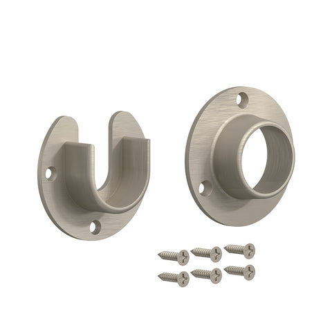 0010 Heavy-Duty Closet Pole Flanges