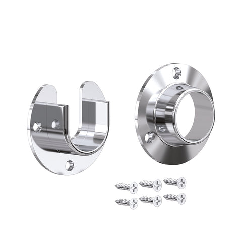 0010 Heavy-Duty Closet Pole Flanges