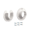 0010 Heavy-Duty Closet Pole Flanges