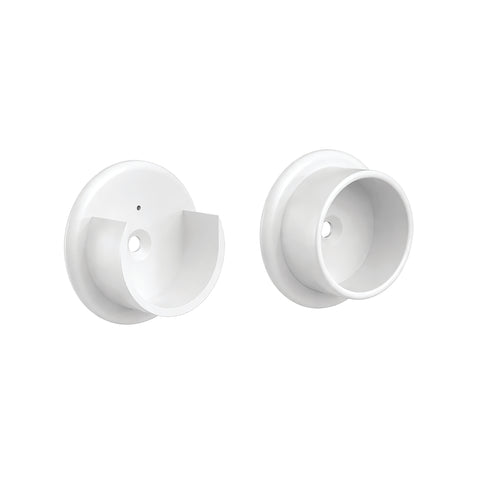 0037 Plastic Closet Pole Sockets