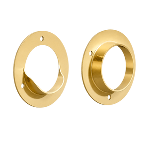 0039 Steel Closet Pole Sockets