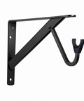0494 Heavy-Duty Slide‑Thru™ Shelf and Rod Bracket with 3" Hook