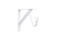 0494 Heavy-Duty Slide‑Thru™ Shelf and Rod Bracket with 3" Hook