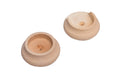 0037 Wood Closet Pole Sockets