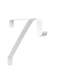 0042 Fixed Shelf and Rod Bracket with 2-1/2" Hook
