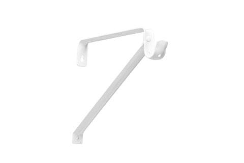 0043 Fixed Shelf and Rod Bracket with 3" Hook