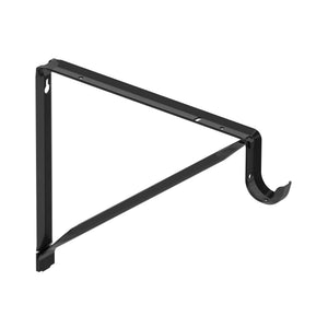 0043 Fixed Shelf and Rod Bracket with 2-1/2” Hook