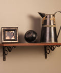 0087 Iron Daisy Decorative Shelf Bracket