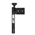 8080 3/4-Extension Self-Close Pivot Door Slide with Inset Hinge