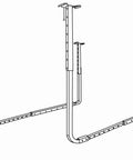 80842 HyLoft Adjustable Ceiling Kit Support Rack