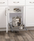 MUB Pull-Out Storage with Height-Adjustable Wire Baskets