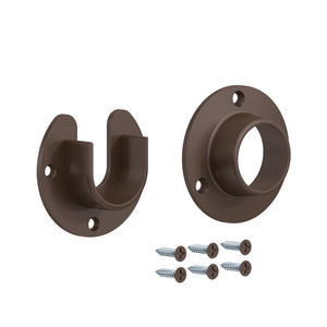 0010 Heavy-Duty Closet Pole Flanges
