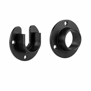 0038 Wood Closet Pole Sockets