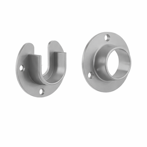 0039 Steel Closet Pole Sockets