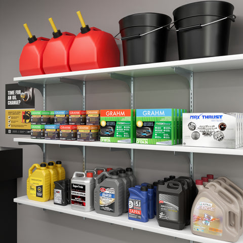 183™ Heavy-Duty Flange Shelf Bracket