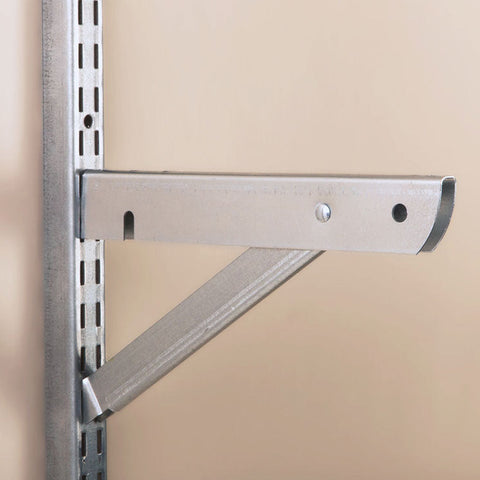 BK-0103 FAST-MOUNT™ Supported Double Shelf Bracket