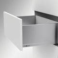 KVSDBB 7515 WH Flowbox drawer box installed in cabinetry, supplementary installation view