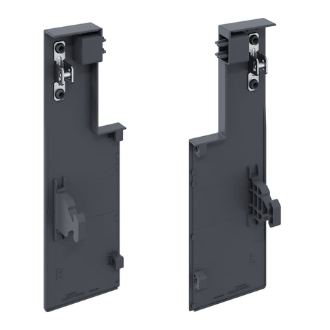 KVSDBB 7811 AN Flowbox In-Box front panel holders with front gallery railing, Anthracite