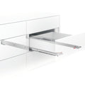 KVSUMB 900 Series Smart Slide Full Fit Power undermount slides installed in cabinetry