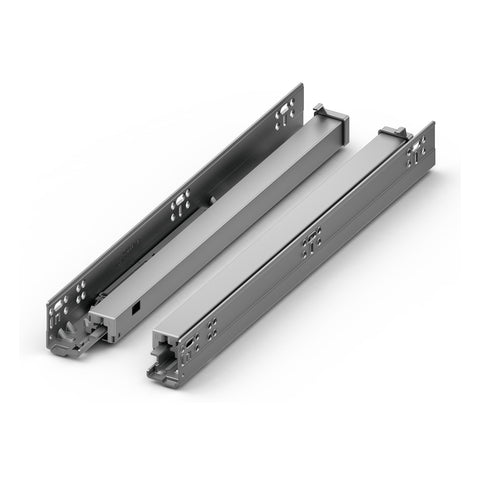 KVSUMB 903 18 Smart Slide Full Fit Power undermount drawer slide pair on a white background
