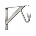 0495 Heavy-Duty Slide‑Thru™ Shelf and Rod Bracket with 3" Hook