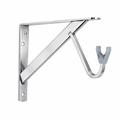 0495 Heavy-Duty Slide‑Thru™ Shelf and Rod Bracket with 3" Hook