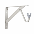 0495 Heavy-Duty Slide‑Thru™ Shelf and Rod Bracket with 3" Hook