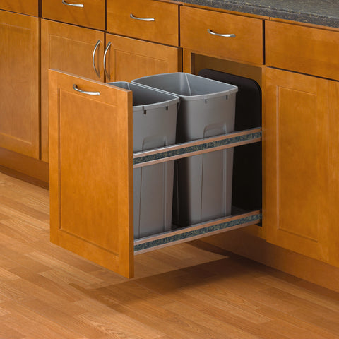 USC Soft-Close Bottom-Mount Waste and Recycling Unit