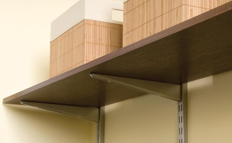 Wall-Mounted Adjustable Shelving Systems | KV - Knape & Vogt