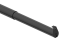 Closet-Pro RP0021 Adjustable Closet Rod, Black